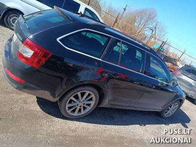 Lengvasis automobilis SKODA OCTAVIA 2016m. dyzelis aukcione Panevėžio rajone - 4854 EUR