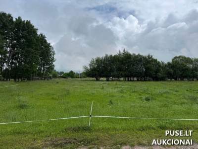 Valstybinės žemės sklypas Tauragės r. sav., Skaudvilės m., Beržų g. 13, pradinė kaina 3210 EUR