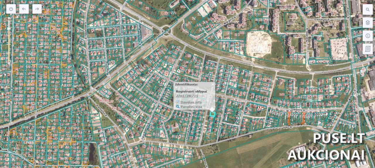 Žemės sklypas Sklypai Baltijos g. 14, 36246 Panevėžys, Lithuania 1