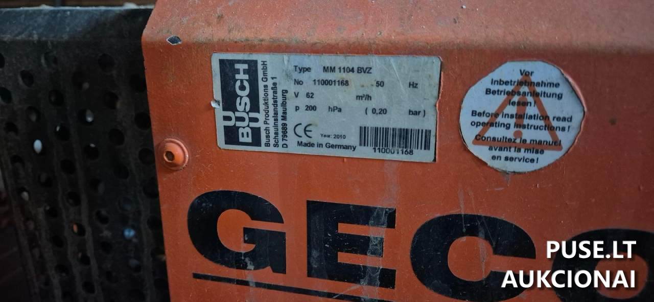 Vakuminis siurblys GECO Mašinos ir įrengimai 1