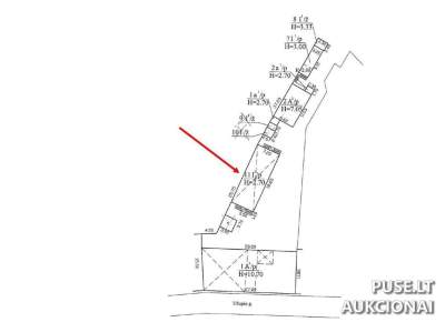 Ūkinis Pastatas Vilniuje, Užupio g. 18, Pradinė Kaina 163000 EUR - Parduodama Dalinė Nuosavybė