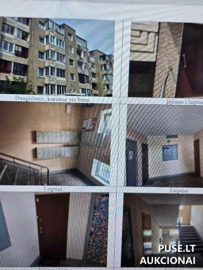 3 kambarių butas Vilniuje, S. Stanevičiaus g. 64, pradinė kaina 81600 EUR - Antstolių varžytynės