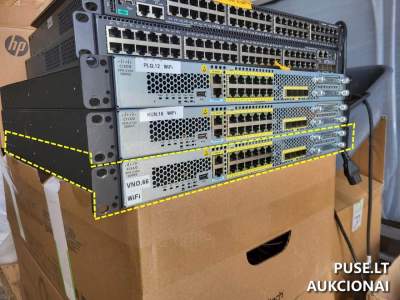 Cisco FPR-2120 ugniasienė aukcione Vilniuje, pradinė kaina 300 EUR - tinklo įranga be licenijų