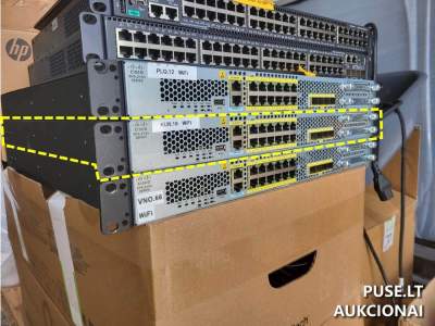 Cisco Firepower FPR-2120 ugniasienė aukcione Vilniuje pradinė kaina 300 EUR