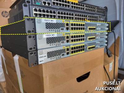 Cisco Firepower FPR-2120 ugniasienė aukcione Vilniuje, pradinė kaina 300 EUR