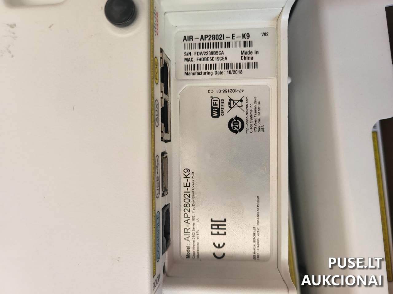 Bevielio tinklo stotelė Cisco AP28021-E-K9, 43 vnt Kompiuterių programinė ir techninė įranga 1