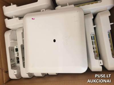 43 vnt. Cisco AP2802I-E-K9 belaidžių tinklo stotelių aukcionas Vilniuje nuo 1000 EUR