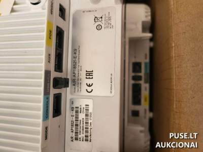 31 vnt. Cisco bevielio tinklo stotelių aukcionas Vilniuje su pradine kaina 3400 EUR