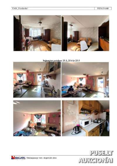 1/2 dalis buto Kėdainių rajone, Pelėdnagiuose, 10800 EUR pradinė kaina - Varžytynės