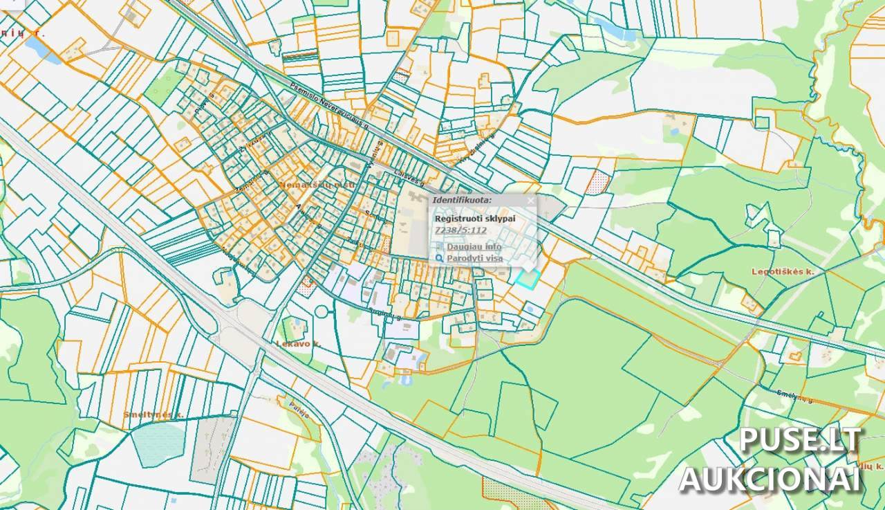 Žemės sklypas Sklypai Nemakščiai, Raseiniai District Municipality, Lithuania 1