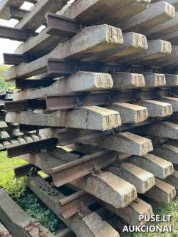 Kitas turtas - Naudotų geležinkelio gardelių aukcionas (LTG Infra) 1018 t.