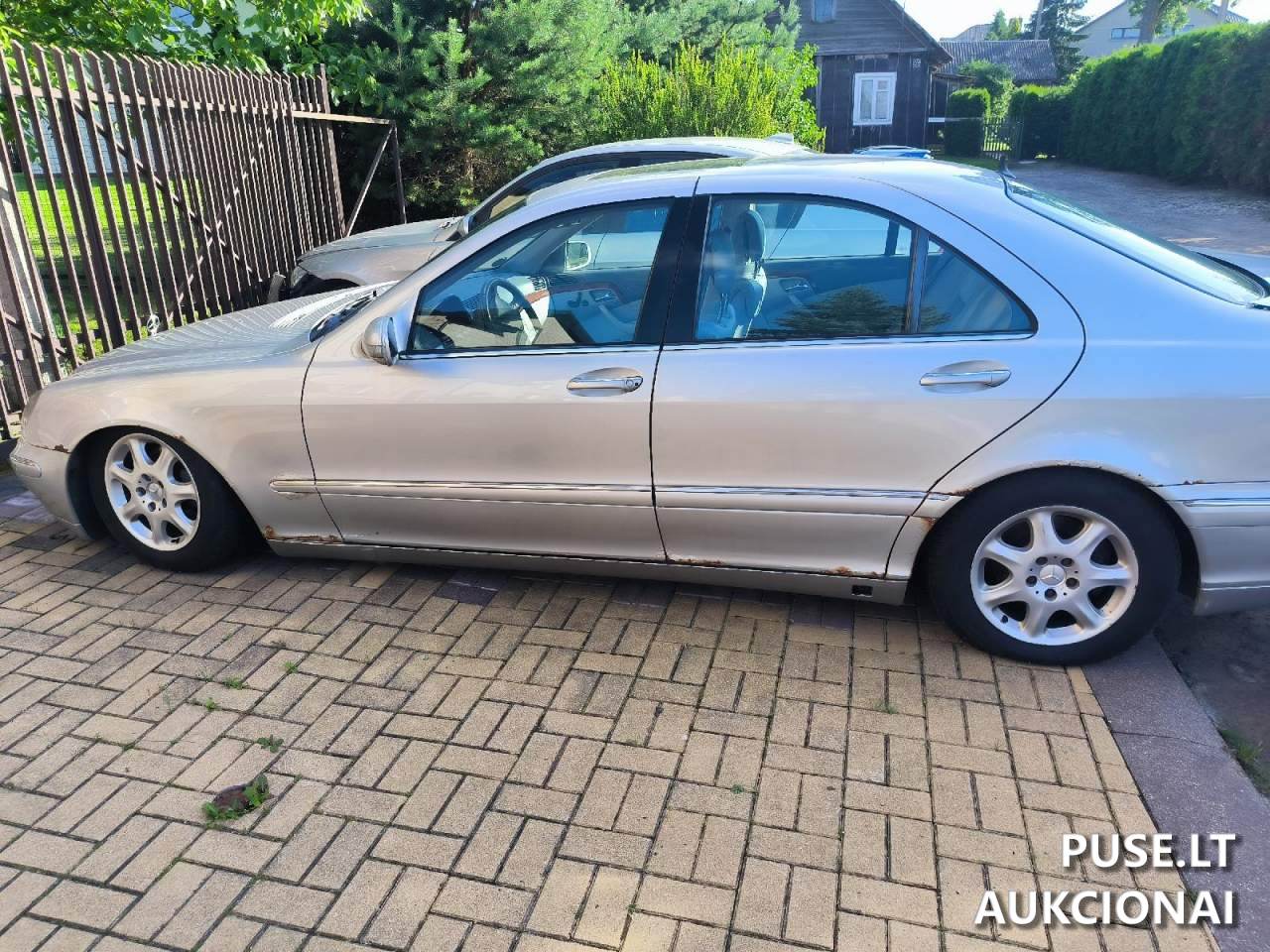 Automobilis Mercedes Benz S320 Traktoriai, savaeigės mašinos, priekabos, puspriekabės 2