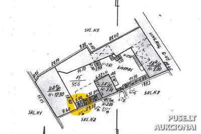 Ūkinis pastatas Vilniuje, Vingrių g. 15, 11 kv.m, pradinė kaina 7000 EUR