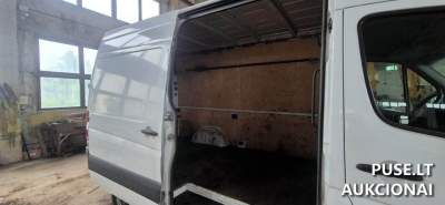 Krovininis furgonas Mercedes Benz Sprinter 213, 2010 m., pradinė kaina 4600 EUR