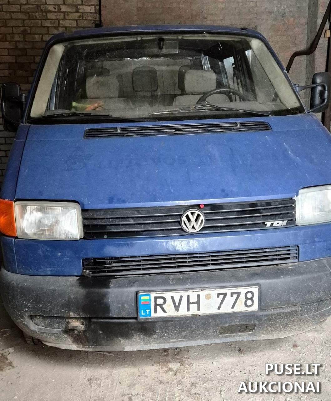 Krovininis automobilis VW T4 Doka Transporteris kombi 2