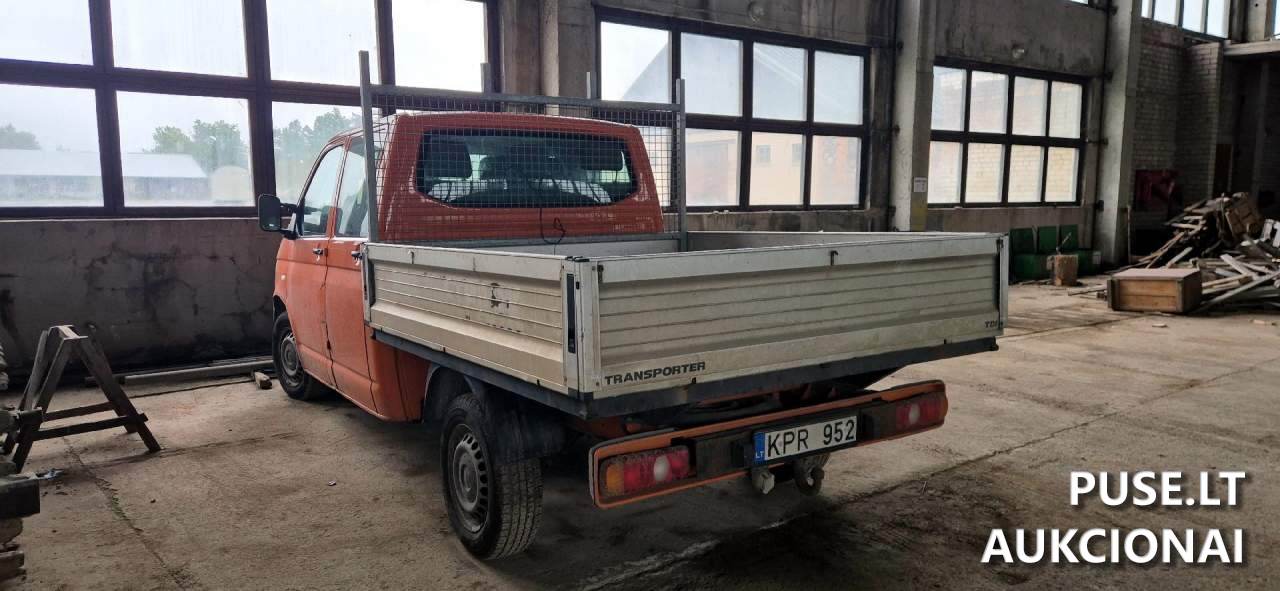 Krovininis automobilis VW T5 Doka Transporteris kombi 1