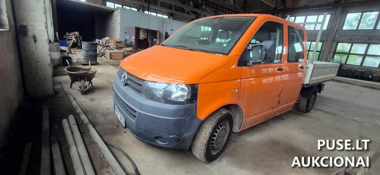 Krovininis automobilis VW T5 Doka Transporteris kombi 4