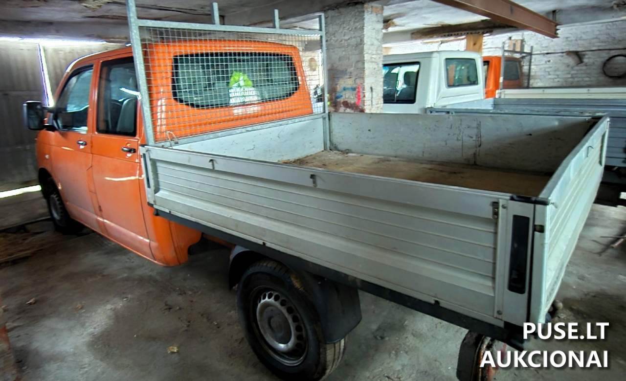 Krovininis automobilis VW T5 Doka Transporteris kombi 2