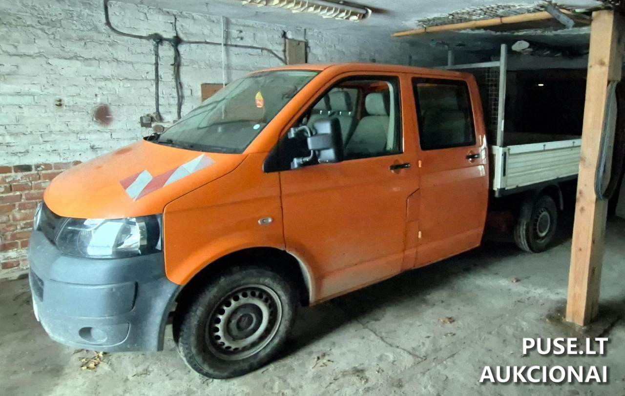 Krovininis automobilis VW T5 Doka Transporteris kombi 3