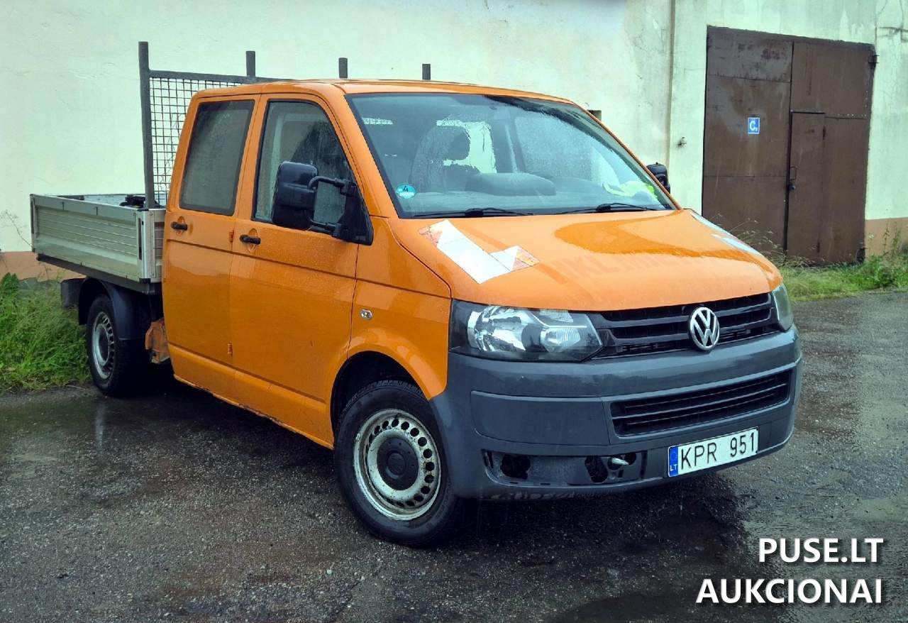 Krovininis automobilis VW T5 Doka Transporteris kombi 4