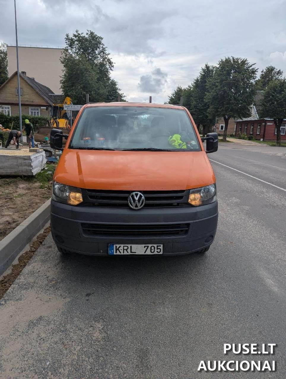Krovininis automobilis VW T5 Doka Transporteris kombi 4