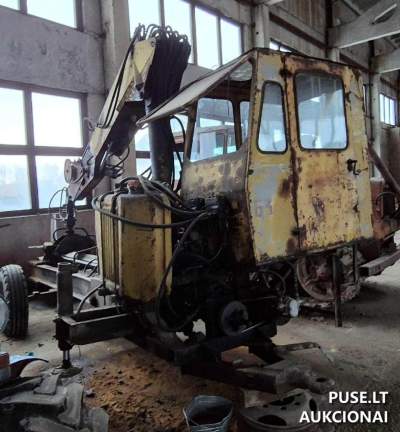 Speciali priekaba - grioviavalė Groviavalė MP-14, parduodama aukcione nuo 500 EUR