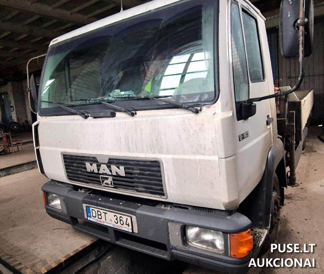 Krovininis automobilis MAN 8.163 Krovininis automobilis nuo 3,5t. iki 12t. 3