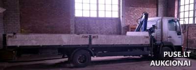 Krovininis automobilis MAN 8.163 2004 m. aukcione, pradinė kaina 5000 EUR