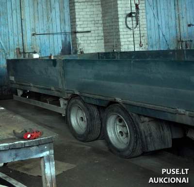 Parduodama 2004 metų platforminė priekaba STUENBERG 12000 EUR