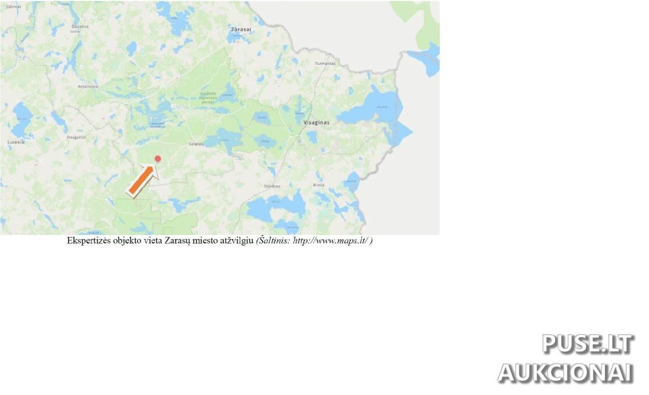Žemės sklypas Sklypai Zarasai District Municipality, Lithuania 1