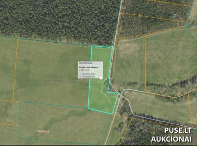 Žemės ūkio paskirties sklypas Mažeikių rajone, Liūdėnų kaime, 1.47 ha už 4528 EUR