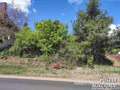 Valstybinis žemės sklypas Alytuje, Zaidų g. 8, parduodamas aukcione nuo 15850 EUR