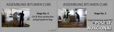 1000L bitumo transportavimo konteineriai Klaipėdoje, pradinė kaina 7200 EUR, antstolių varžytynės