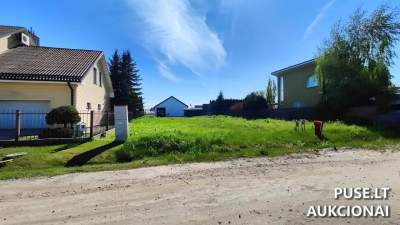 Valstybinės žemės sklypo pardavimas Šiauliuose, Kalniškių g. 20, kaina nuo 15981 EUR - Aukcionas