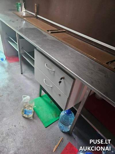 Parduodamas maisto vagonėlis MERCEDES BENZ aukcione pradine kaina 15700 EUR