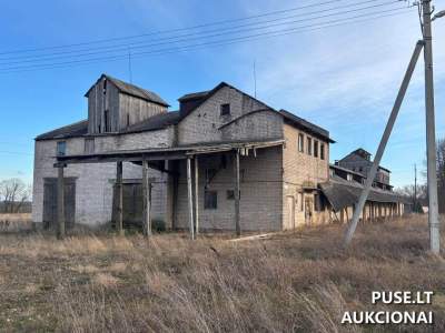 Grūdų sandėlis Marijampolės rajone, Prodobolės kaime, Kaštonų g. 8, pradinė kaina 16000 EUR