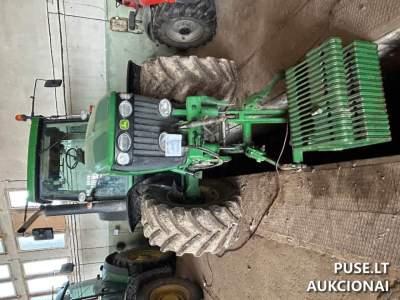 John Deere 7920 traktorius 2006 m., pradinė kaina 32912 EUR, vyksta aukcionas Kaune