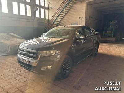 Parduodamas Ford Ranger pikapas (2016 m.) 10648 EUR, vyksta nemokumo aukcionas