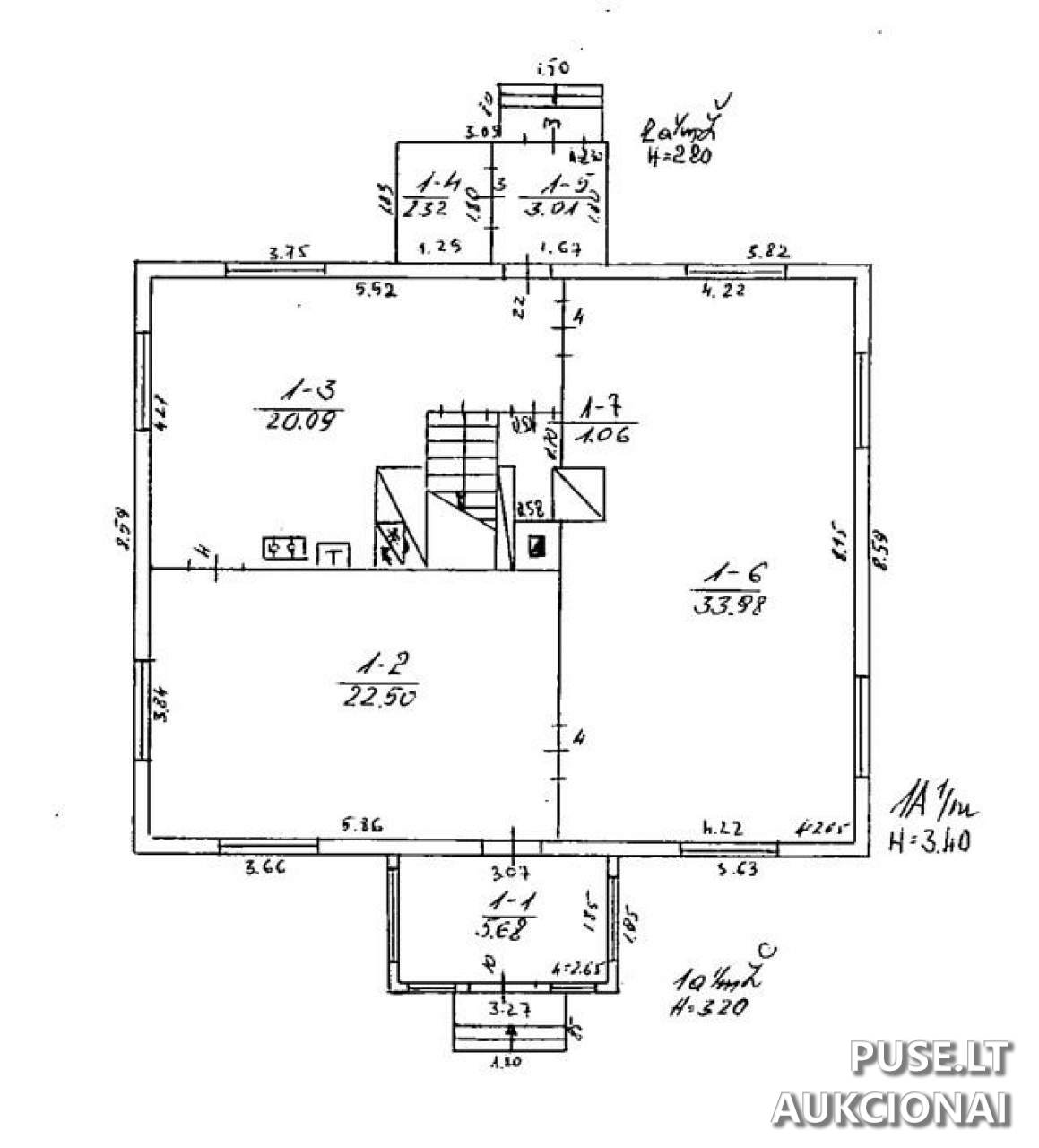 Gyvenamasis namas Pastatai Nausodės g. 6, 29308 Kirmėliai, Lithuania 1
