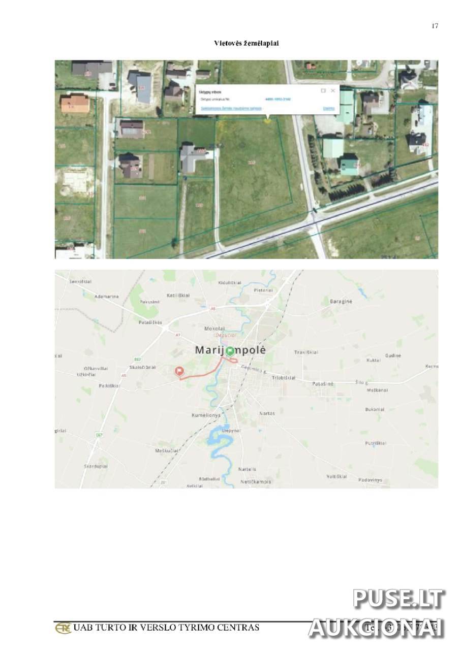 Žemės sklypas Sklypai Tarpučių g. 116, Marijampolė, 68132 Marijampolės sav., Lithuania 1