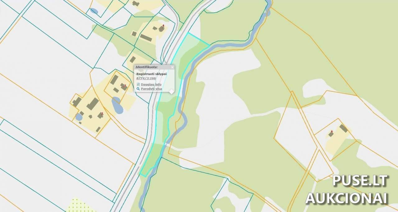 Žemės sklypas Sklypai Šilalė District Municipality, Lithuania 2