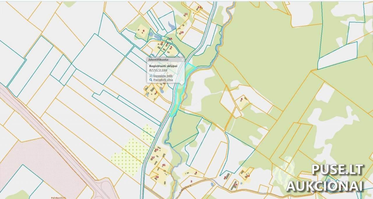 Žemės sklypas Sklypai Šilalė District Municipality, Lithuania 3