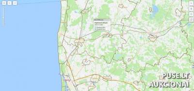 Žemės ūkio paskirties sklypas Kretingos r. sav. Gintarų k., 1.02 ha, 390 EUR pradinė kaina