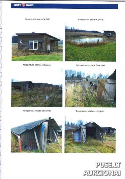 3,5 ha žemės sklypas Šiaulių rajone, Lingailiuose, Giraitės g. 22, pradinė kaina 95160 EUR