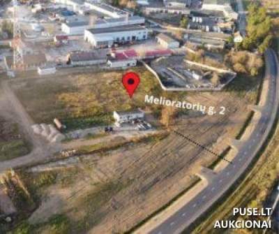 Valstybinis žemės sklypas Varėnos mieste Melioratorių g. 2, nuomojamas, pradinė kaina 1236 EUR