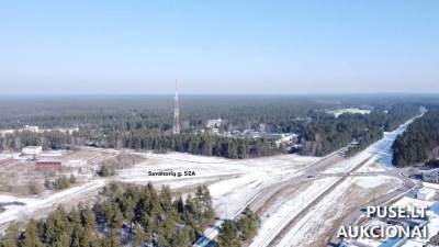 Valstybinis žemės sklypas Varėnos mieste, Savanorių g. 52A, nuoma 1180 EUR pradinė kaina