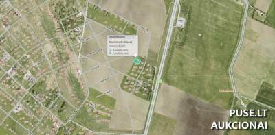 Žemės sklypas Palangoje, Suominio g. 20E, vienbučių namų statybai, 16960 EUR pradinė kaina