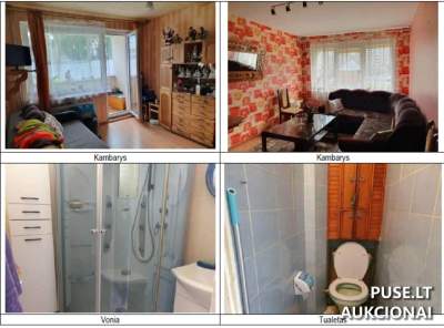 1/8 dalis buto Šilutėje, Melioratorių al. 4, 3808 EUR pradinė kaina