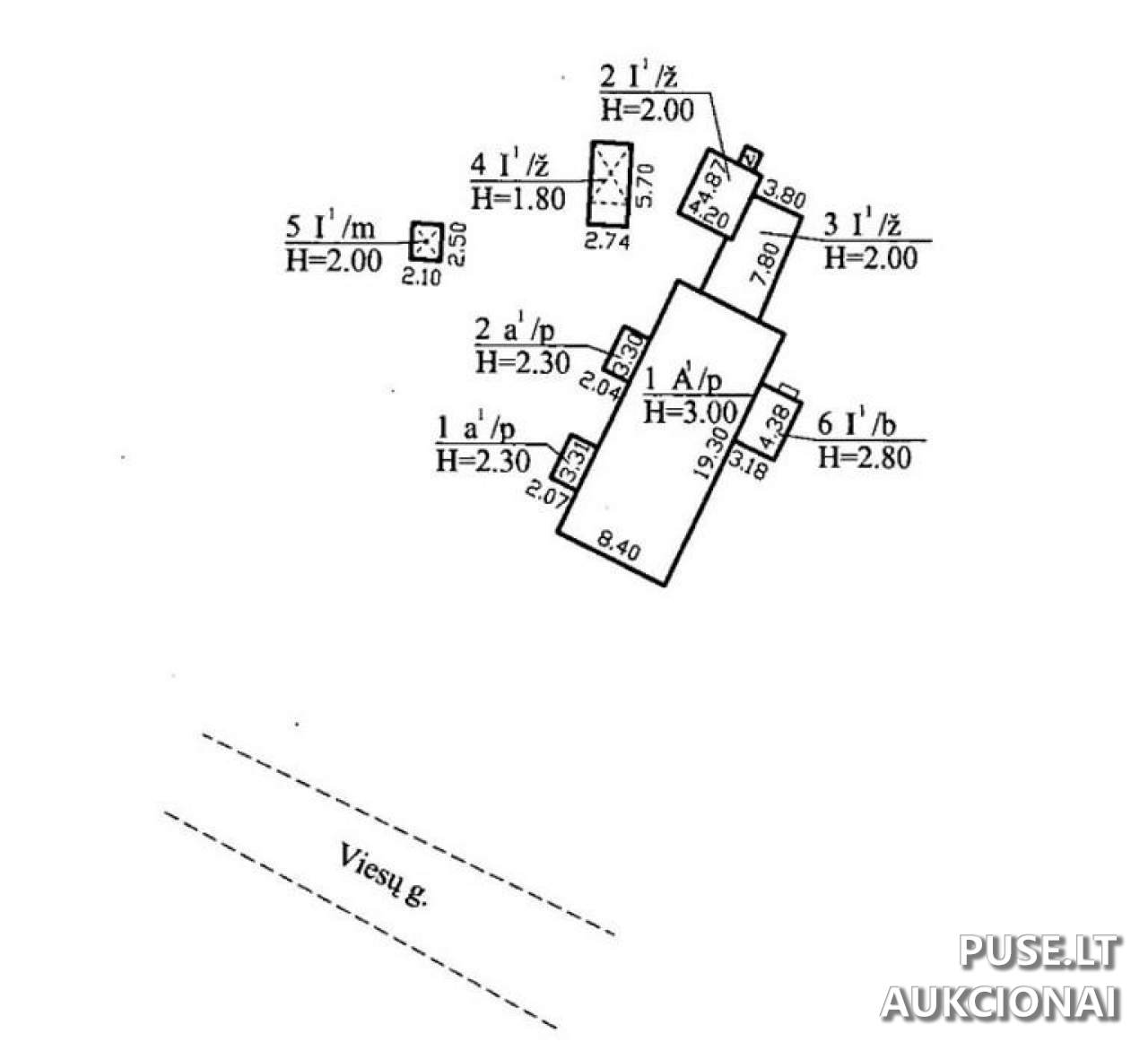 Butas Patalpos/Butai Viesų g. 21, 21101 Salkininkai, Lithuania 1