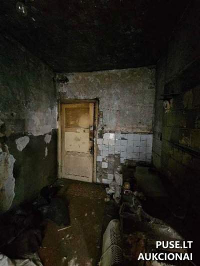 Parduodamas 1 kambario butas Radviliškyje S. Daukanto g. 18, pradinė kaina 800 EUR